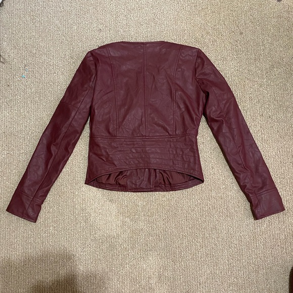 UO Pins and Needles Faux Leather Jacket Size small - Picture 9 of 9